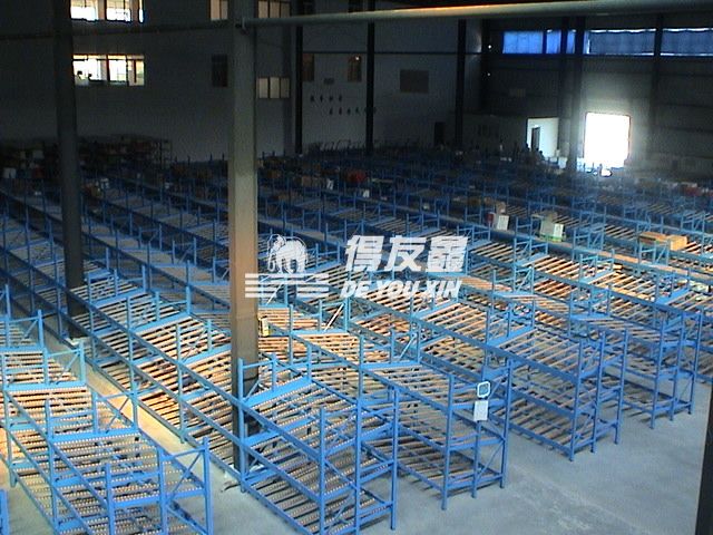 醫(yī)藥配送行業(yè)倉儲流利式貨架