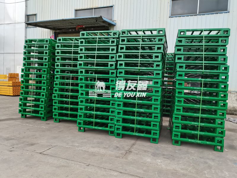 玻璃制品行業(yè)倉(cāng)庫(kù)鋼托盤(pán)