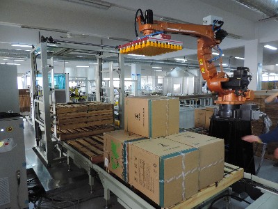 立柱式碼垛機機器人在自動化倉庫里有什么作用？